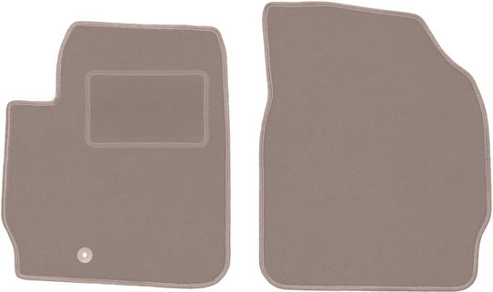 Beige Front Floor Mats Ford Maverick Mk2 Suv 2004-2007