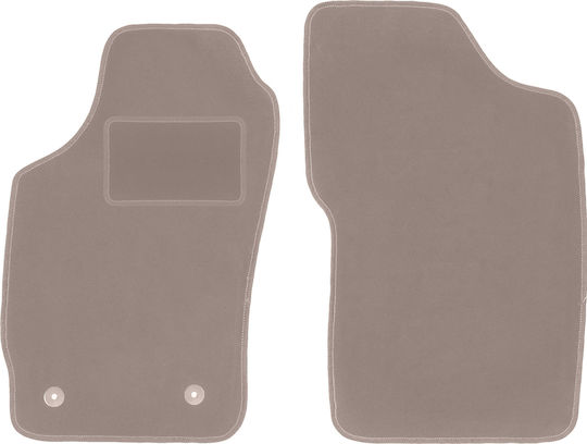 Beige Front Mats Peugeot 306 Break Station Wagon Hatchback 1993-2001