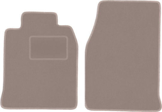Beige Front Mats Porsche 944 Coupe 1976-1988