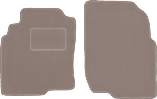 Beige Car Mats Nissan Almera Tino Minivan 2000-2006