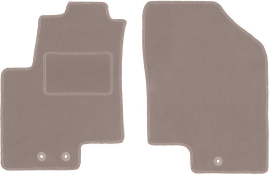 Beige Car Mats Kia Venga Minivan 2009-2017