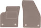 Beige Vordermatten Volvo V50 Kombi 2004-2012