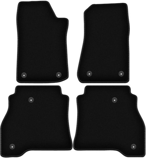 Basic Black Velvet Floor Mats Jeep Gladiator 0 2019