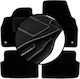 Velour Carpet Car Mats Set for Audi A1 II GB Hatchback 2018