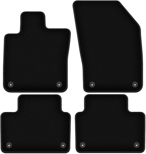 Basic Black Velvet Floor Mats Volvo V60 Ii Wagon Sedan 2018