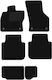 Black Velvet Floor Mats Seat Tarraco 7-seater 2018