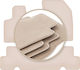 Premium Beige Floor Mats Citroen C4 Grand Spacetourer Minivan 2018