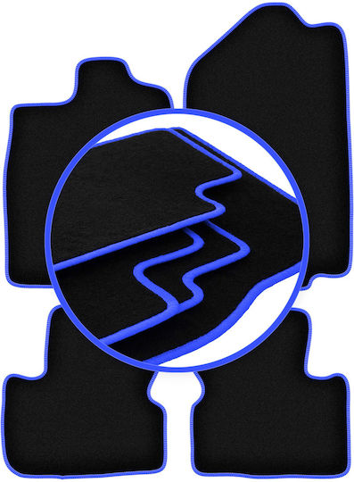 Carlux-blaue Autoteppiche Opel Calibra Coupe 1989-1997