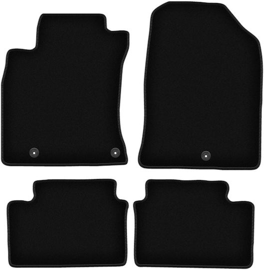 Basic Black Velvet Floor Mats Kia Proceed Iii Hatchback Wagon Sw Sportback 2018