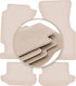 Premium Beige Floor Mats Honda Crx Delsol Coupe Convertible 1992-1997