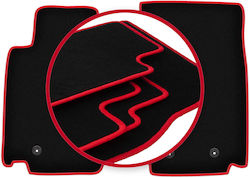 Carlux-red Car Floor Mats Nissan 370z Coupe Roadster 2009-2020