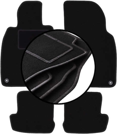 Velour Carpet Mats Set Porsche 911 Type 991 Coupe Targa Cabrio 2010-2019