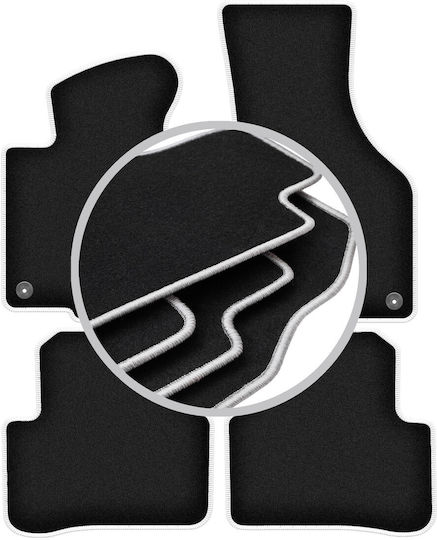 Carlux-silver Car Mats Volkswagen Passat Cc Coupe 2008-2012