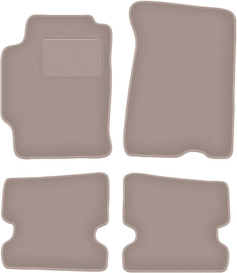 Beige Velvet Floor Mats Ford Probe Mk2 Coupe 1993-1997