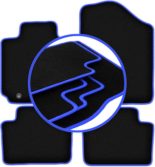 Carlux Blue Car Mats Hyundai Veloster Coupe 2011-2018