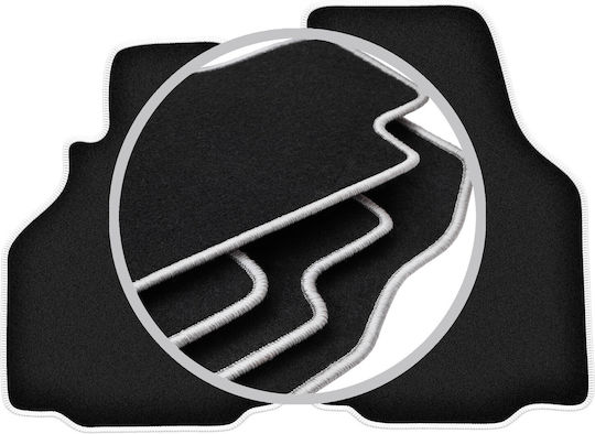 Carlux-silver Car Mats Porsche Boxster Type 986 Coupe Cabrio 1997-2004