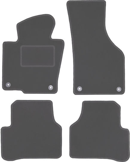 Graphite Car Mats Volkswagen Passat Cc Coupe 2008-2012