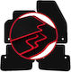 Carlux-rote Autoteppiche Volvo C70 II Coupe 2005-2013
