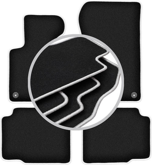 Carlux-silver Car Mats Bmw 3 E36 Compact Coupe Sedan Wagon Touring 1991-2000