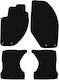 Basic Black Velvet Floor Mats Lancia Kappa Coupe 1994-2001