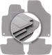 Gray Car Mats Peugeot Rcz Coupe 2010-2015