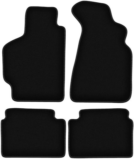 Basic Black Velvet Car Mats Toyota Celica V Cabrio Coupe Liftback 1989-1993