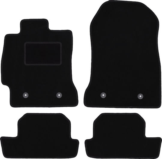 Black Velvet Floor Mats Subaru Brz Coupe 2011