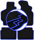 Carlux-blue Car Mats Toyota Celica V Cabrio Coupe Liftback 1989-1993