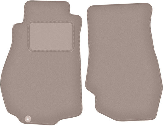Beige Samt Fußmatten Nissan 350z Coupé 2003-2009
