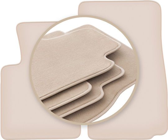 Premium Beige Car Mats Bmw Z4 E86 Coupe 2002-2008