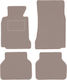 Beige Samt Fußmatten BMW 5 E39 Limousine Touring 1996-2004