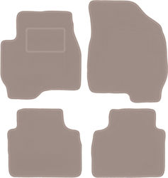 Beige Velvet Floor Mats Mazda Tribute Suv 2000-2011 Beige Velvet Floor Mats Mazda Tribute Suv 2000-2011