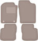 Beige Velvet Floor Mats Daihatsu Cuore Vii L276 Hatchback 2007