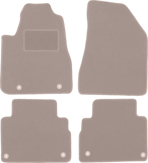 Covorașe de podea din catifea bej Lexus RX II SUV 2003-2008