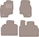 Beige Velvet Floor Mats Toyota Previa Ii Minivan 2000-2005