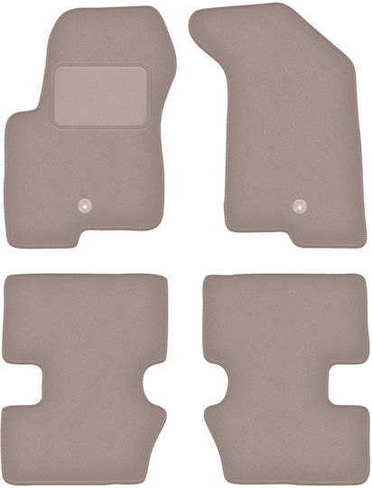 Beige Velvet Car Mats for Jeep Patriot Off-road 2006-2016