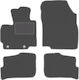 Graphite Car Mats Mitsubishi Space Star Ii Hatchback 2013