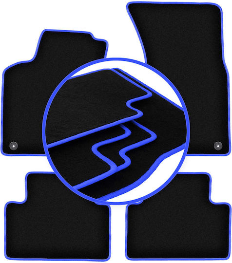 Carlux-blue Car Mats Porsche Macan Suv 2013