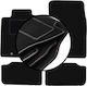 Velour Carpet Mats Set Hyundai Genesis G80 Sedan 2013