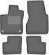 Graphite Car Mats Smart Forfour Ii Hatchback 2014