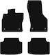 Basic Black Velvet Floor Mats Volkswagen Golf Sportsvan Minivan 2014
