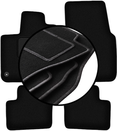 Velour Mats Set Smart Forfour Ii Hatchback 2014