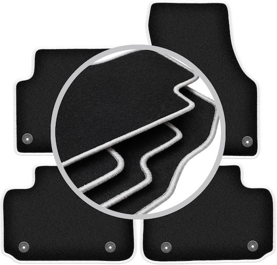 Carlux-silver Car Mats Land Rover Discovery Sport Suv 2014