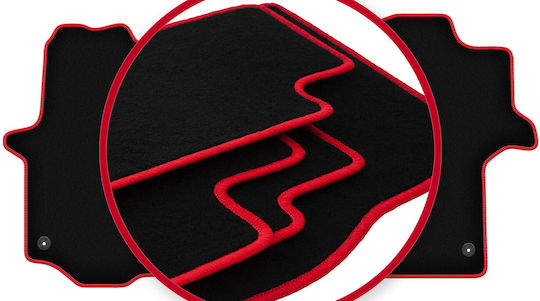 Carlux-red Car Mats Mercedes Crafter Ii Van 2016