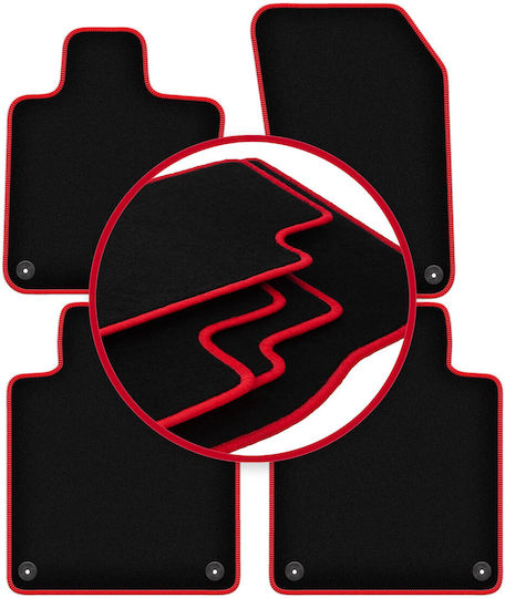 Carlux-red Car Mats Volvo S90 Ii Long 2016
