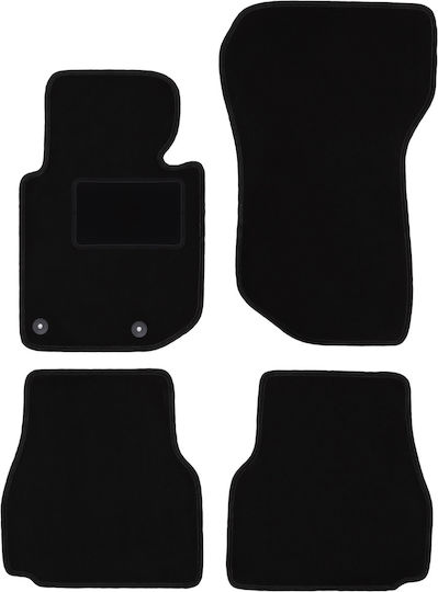 Black Velvet Floor Mats Bmw 3 E36 Cabrio 1993-2001
