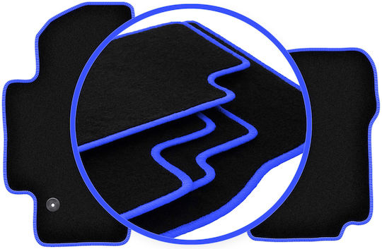 Carlux-blue Car Mats Nissan Nv200 Van 2009