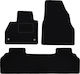 Black Velvet Floor Mats Mercedes Citan Kombivan 2012