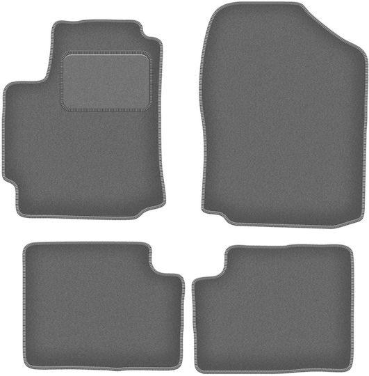 Graphite Car Mats Daihatsu Sirion Iii M300 Hatchback 2004-2010