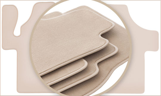 Premium Beige Car Mats Mercedes-Benz Viano W639 Van 2003-2014